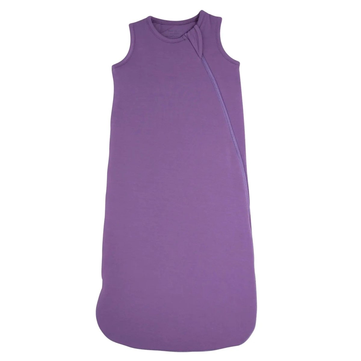 Sweet Bamboo Cozy Deep Purple Baby Sleep Sack with 2 Way Zipper for Newborns - 