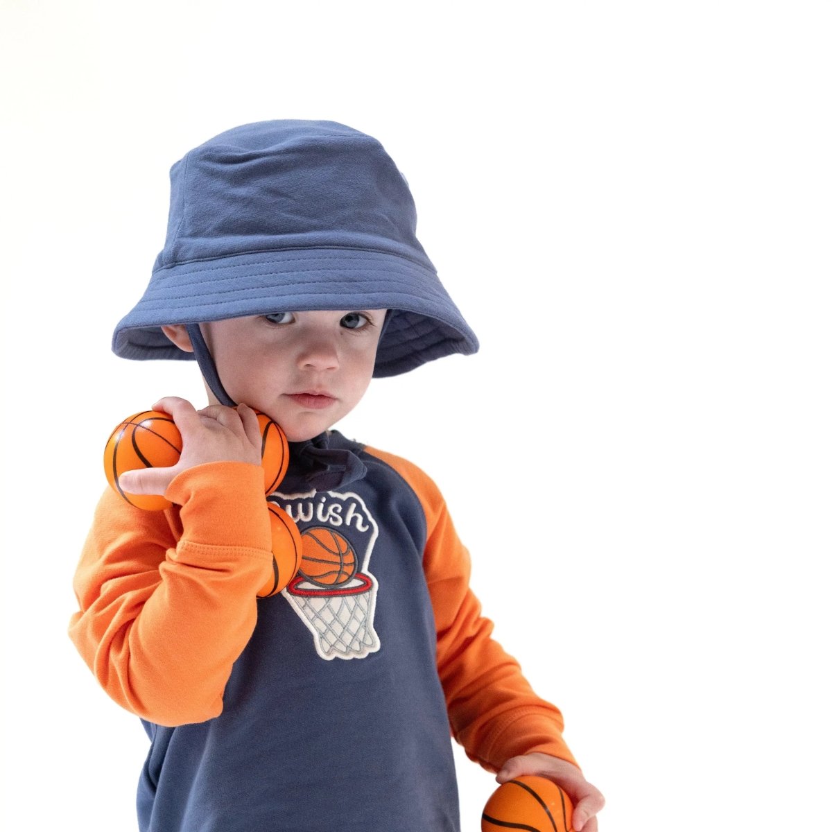 Angel Dear Cozy French Terry Bucket Hat For Kids Angel Dear Baby - Everetts Place Boutique - 