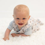 Sweet Bamboo Cozy Infant Sleep Sack with 2 Way J Zipper for 0 to 9 Months - 