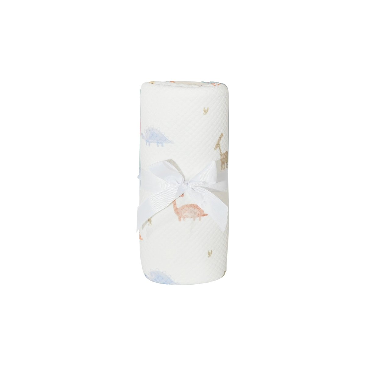 Cozy Knit Blanket with Dinosaur Print for Baby Nursery Decor - Everetts Place