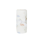 Goosewaddle® | Newborn Baby Blankets Toys Teethers Bibs & More Cozy Knit Blanket with Dinosaur Print for Baby Nursery Decor