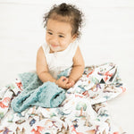 Honey Lemonade Cozy Minky Baby Blanket with Dragon Theme for Young Adventurers - 