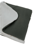 Little Mae & Co Cozy Moss Ribbed Toddler Blanket by Little Mae and Co - Everetts Place Boutique - 