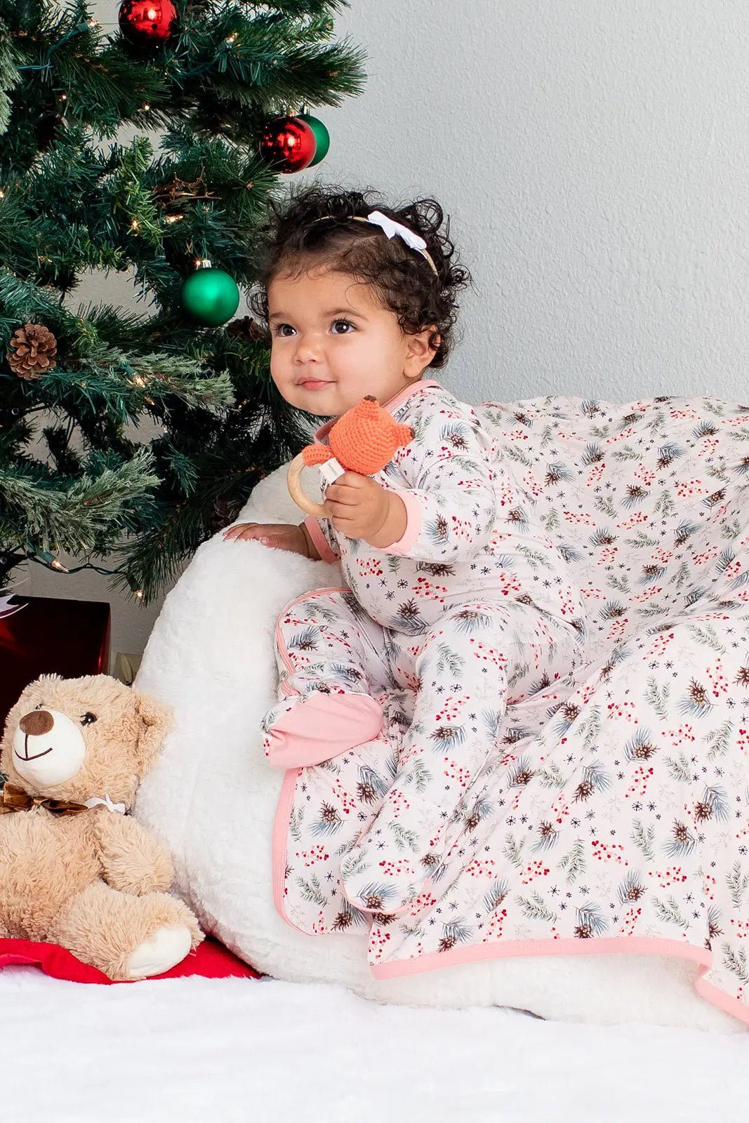 Bestaroo Cozy Pines Footie Baby Pajama - 