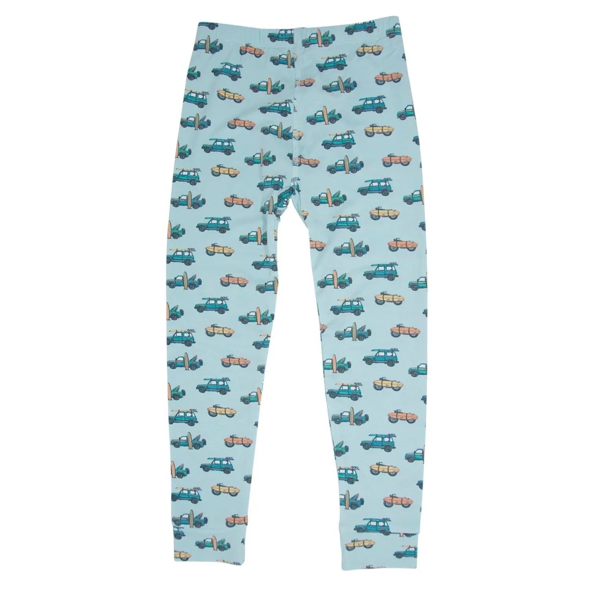 Sweet Bamboo Cozy Surfing Beach Pajamas with Long Sleeves for Big Kids Comfort - 