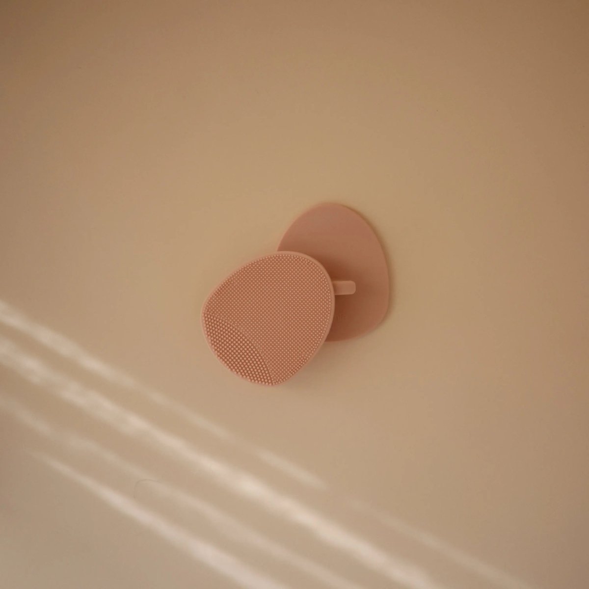 Mushie Cradle Cap Brush for Babies with Soft Silicone Bristles for Gentle Exfoliation and Massage - 