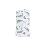 Angel Dear Crayon Alligators - Convertible Romper & Swaddle Blanket Set - 