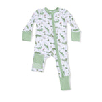Angel Dear Crayon Alligators - Convertible Romper & Swaddle Blanket Set - 