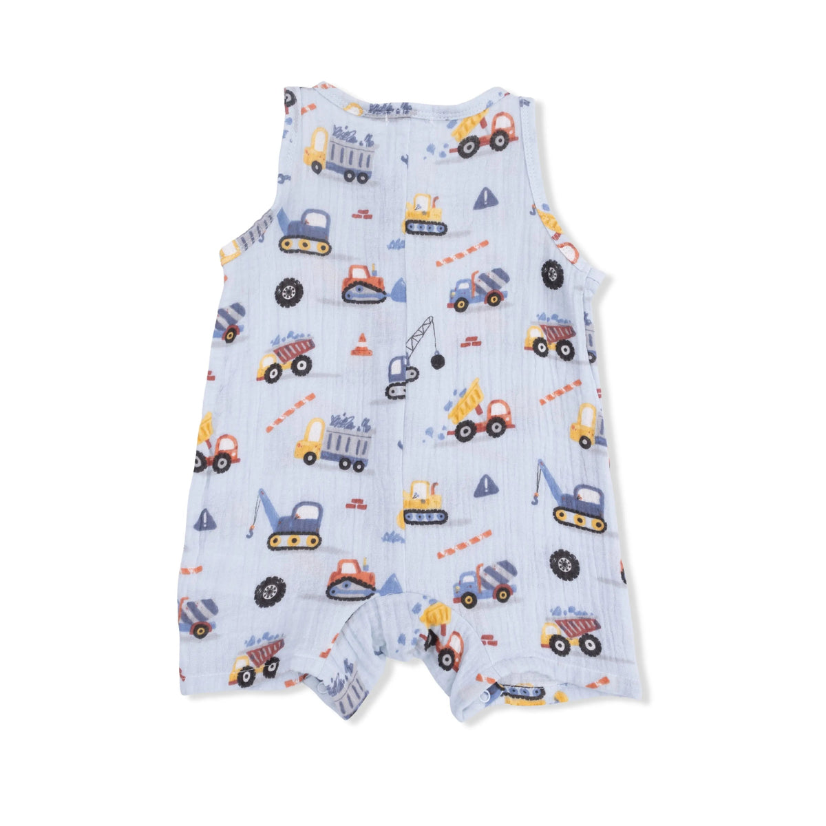 Angel Dear Crayon Construction - Sleeveless Shortie Romper - 