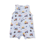 Angel Dear Crayon Construction - Sleeveless Shortie Romper - 
