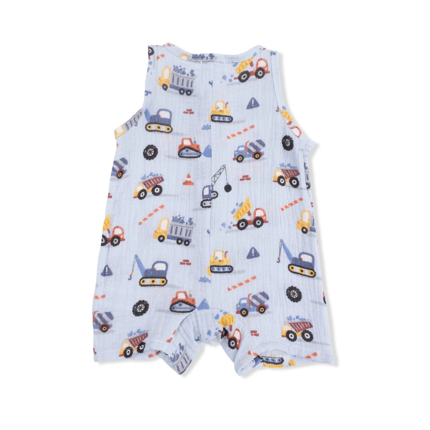 Angel Dear Crayon Construction - Sleeveless Shortie Romper - 