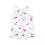 Angel Dear Crayon Crabs - Sleeveless Shortie Romper - 