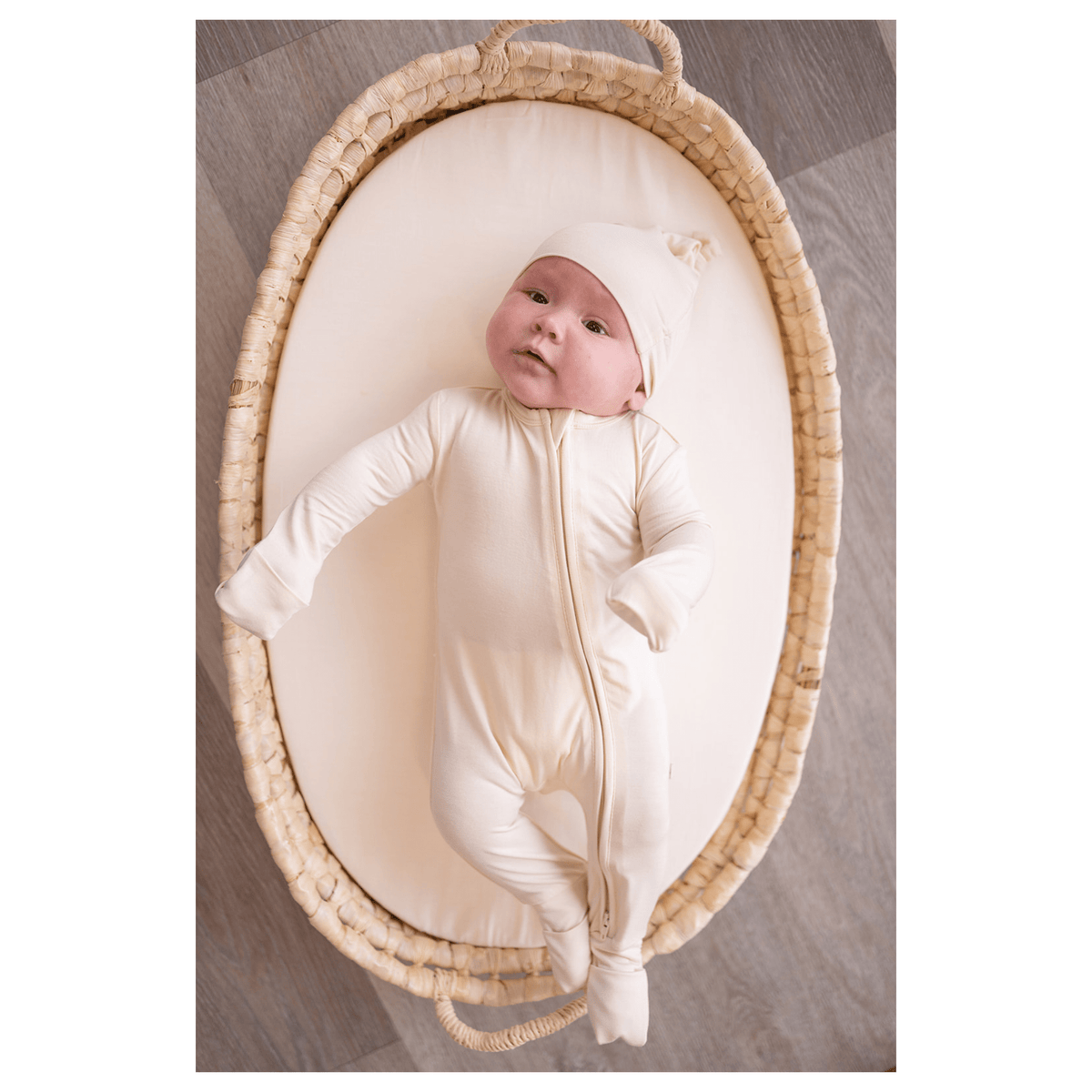 Baby Zipper Romper Footie Pajamas by Harp Angel Boutique
