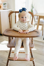 Mebie Baby Cream Berry Classic Muslin Bib - 