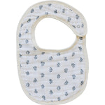 Mebie Baby Cream Berry Classic Muslin Bib - 
