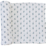 Cream Berry Muslin Swaddle Blanket - Textile, Linens, Motif, Bed sheet, Pattern | Everetts Place