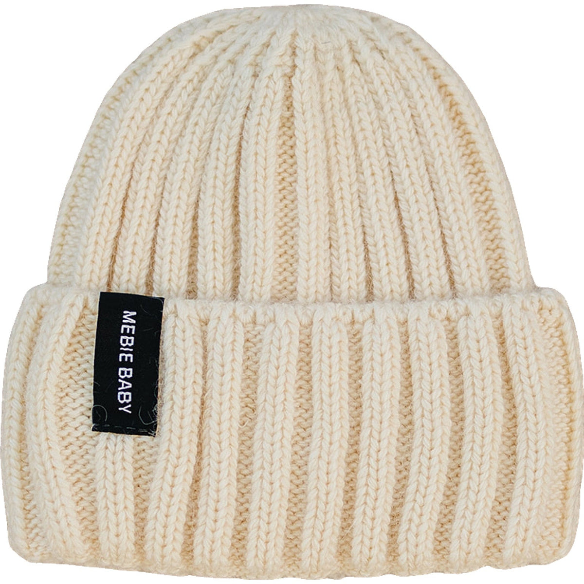 Cream Chunky Knit Beanie - Knit cap, Headgear, Fashion, Beanie, Wool | Everetts Place