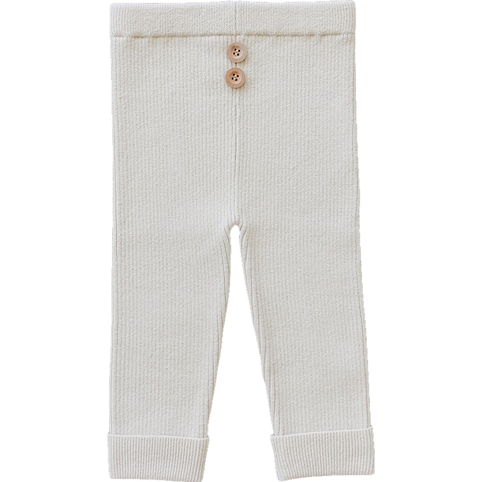 Cream Knit Leggings - White, Textile, Wool, Woolen, Creative arts | Everetts Place