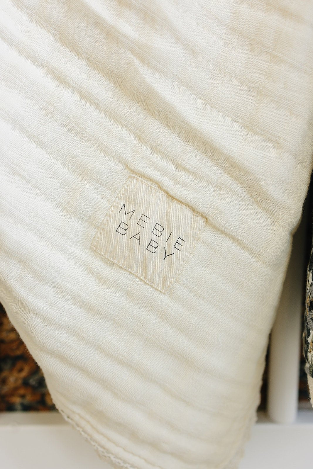 Mebie Baby Cream Lace Muslin Quilt - 