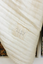 Mebie Baby Cream Lace Muslin Quilt - 