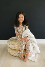 Mebie Baby Cream Magnolia Bamboo Cozy Set - 
