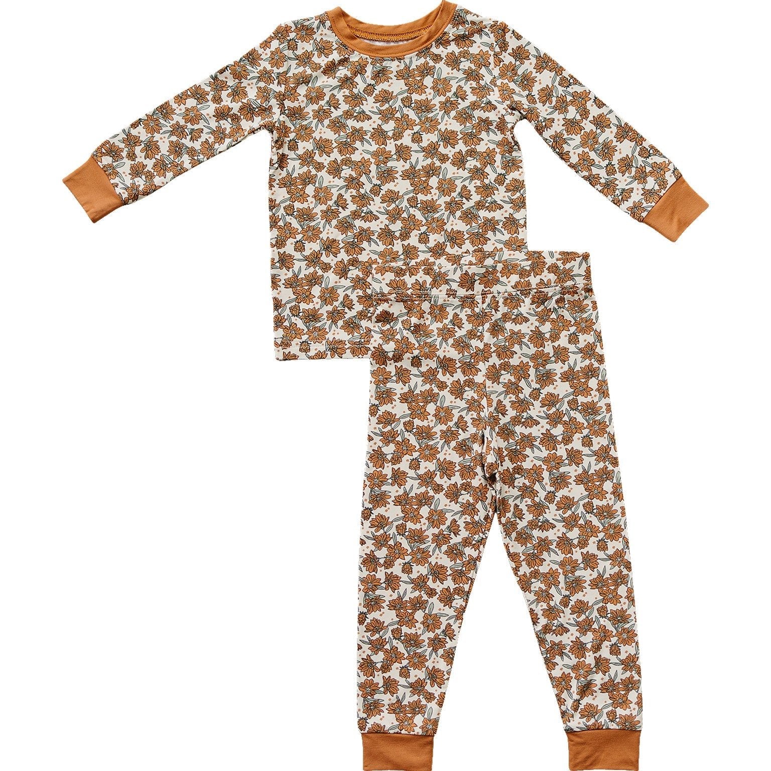 Mebie Baby Cream Magnolia Bamboo Cozy Set - 