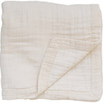 Mebie Baby Cream Muslin Quilt For Babies And Toddlers By Mebie Baby Four Layers - 