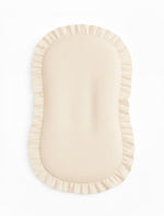 Little Mae & Co Cream Ruffle Baby Lounger CoverEveretts Place