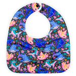 Texas Tushies Creatures Flip Bib with Pocket and Water Resistant Design for Busy Parents - 