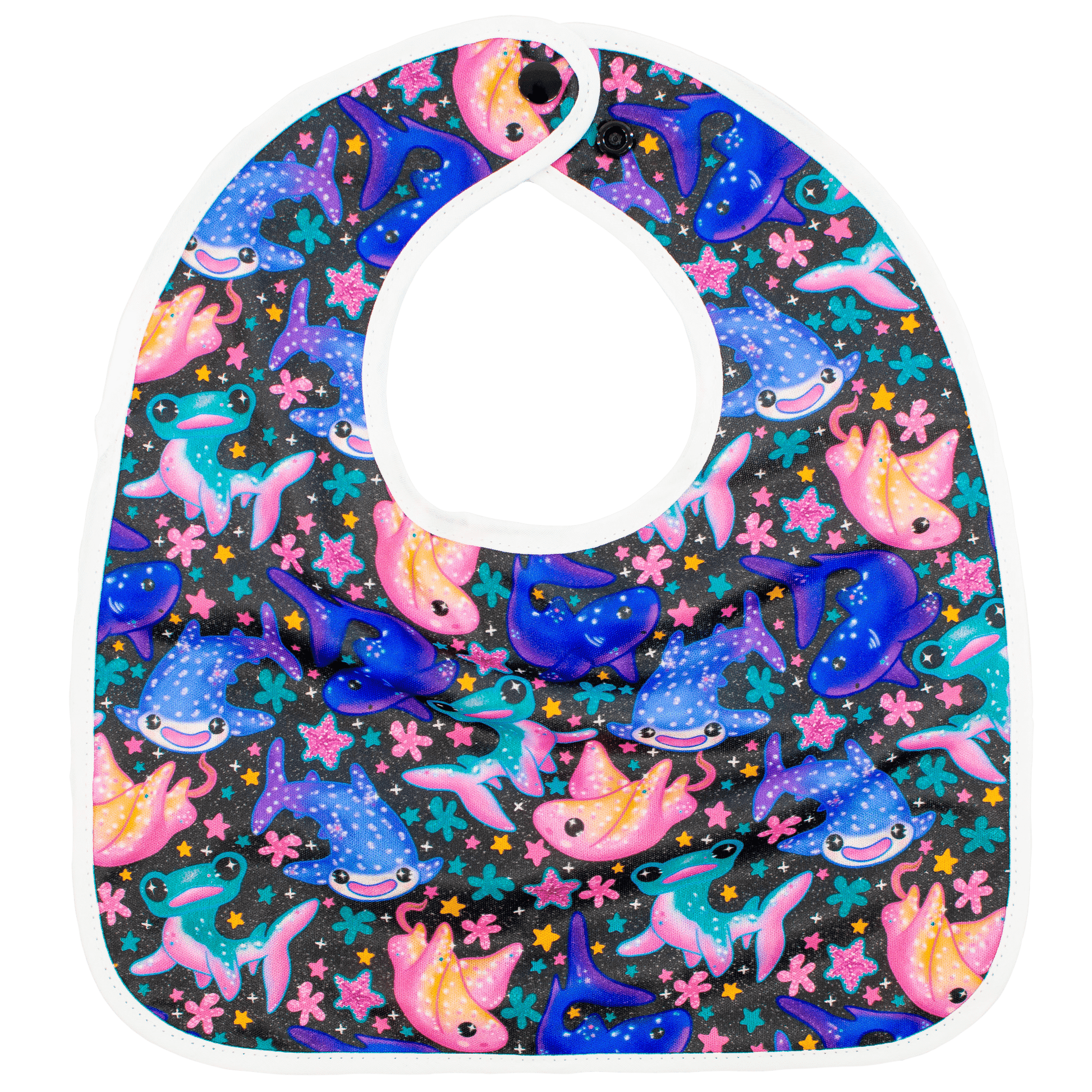 Creatures The Flip Bib With Pocket Machine Washable Water Resistant Design Texas Tushies