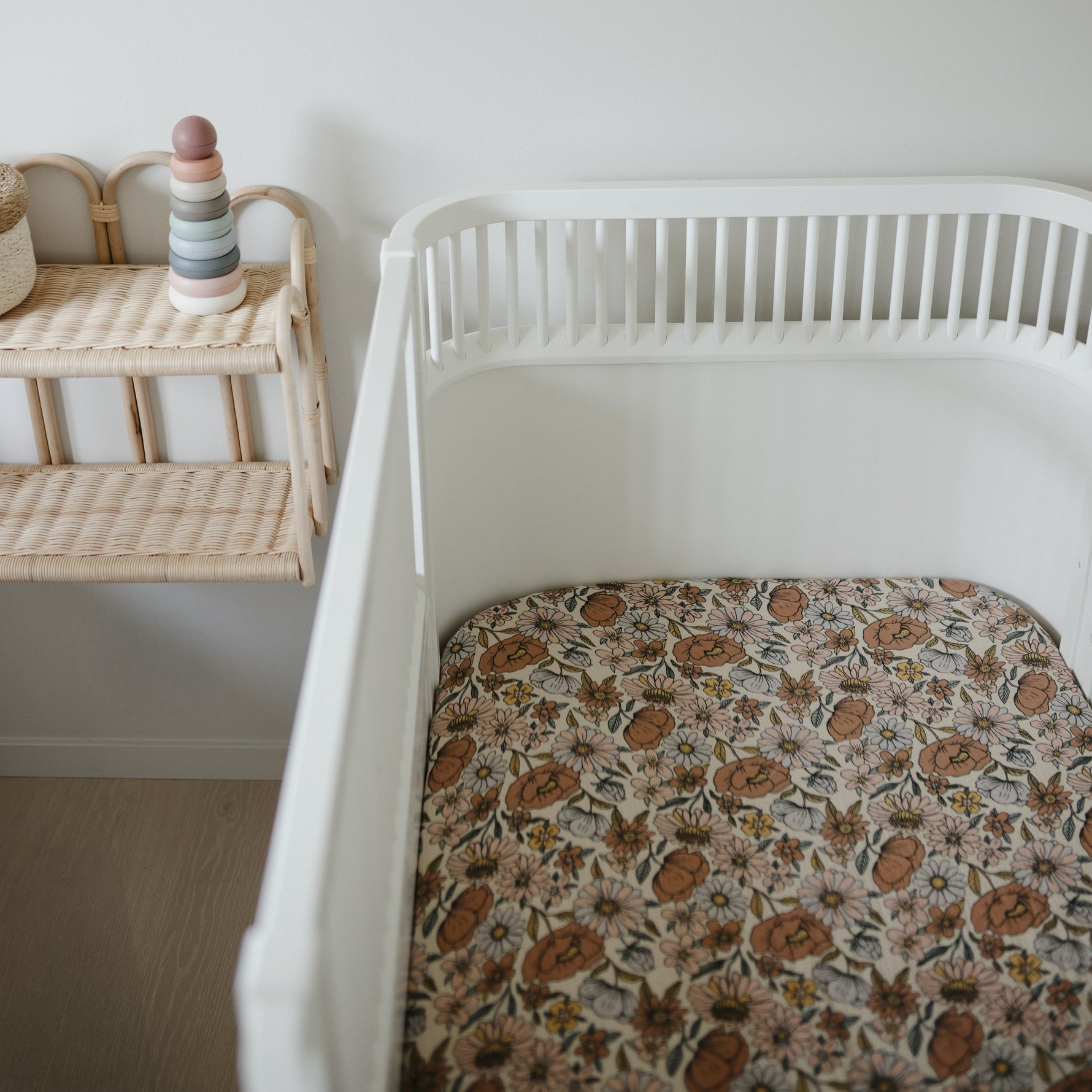 Extra Soft Muslin Crib Sheet by Mushie