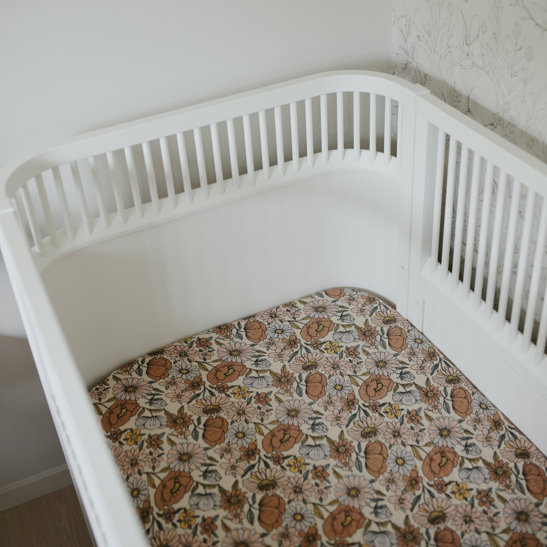 Extra Soft Muslin Crib Sheet by Mushie
