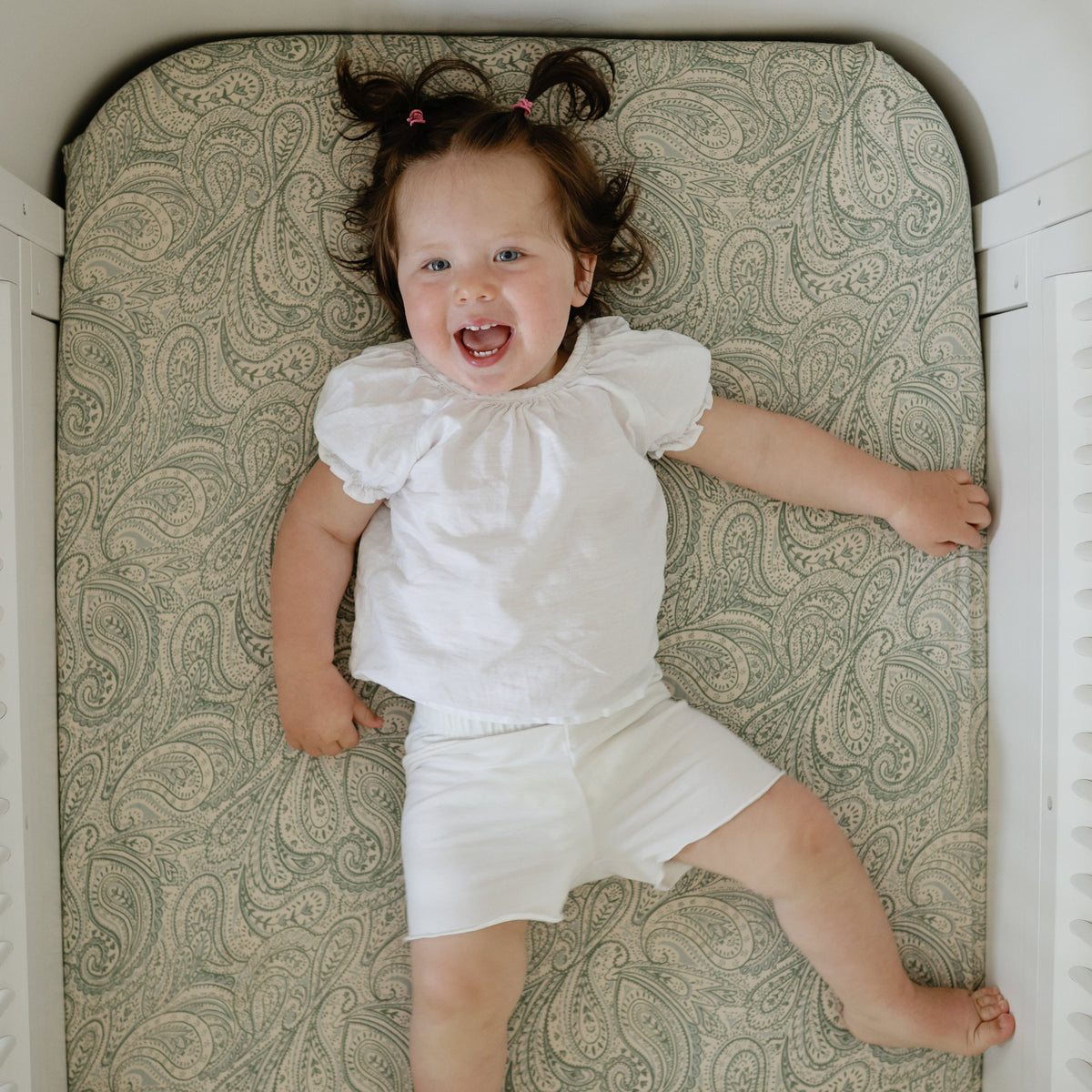 Extra Soft Muslin Crib Sheet by Mushie