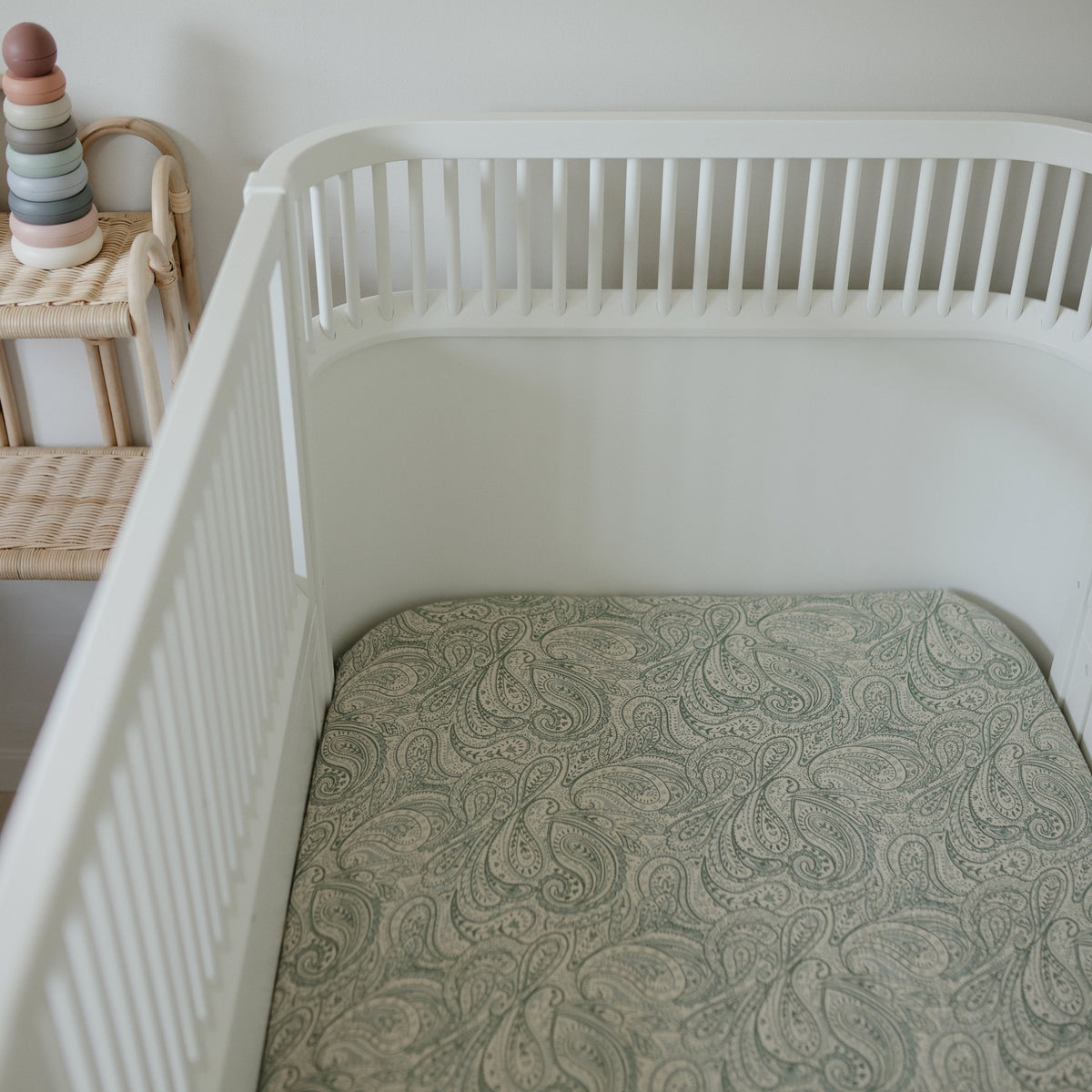 Extra Soft Muslin Crib Sheet by Mushie