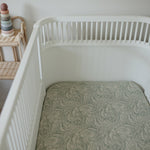 Extra Soft Muslin Crib Sheet by Mushie