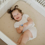 Extra Soft Muslin Crib Sheet by Mushie