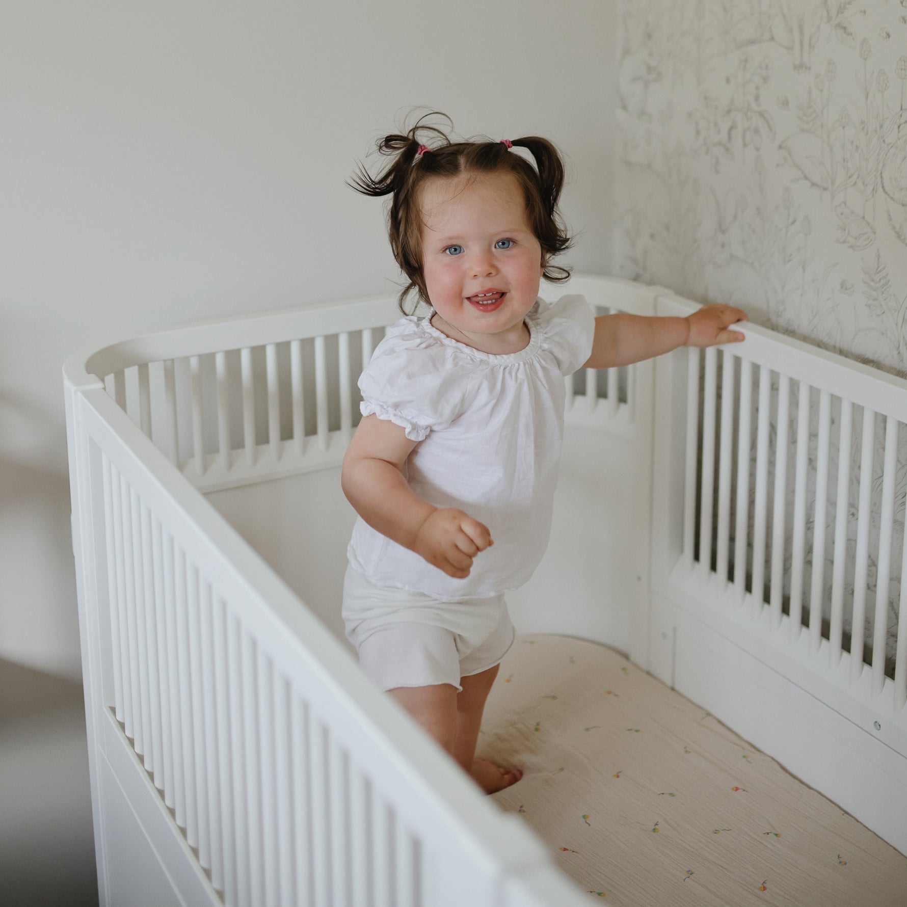 Extra Soft Muslin Crib Sheet by Mushie