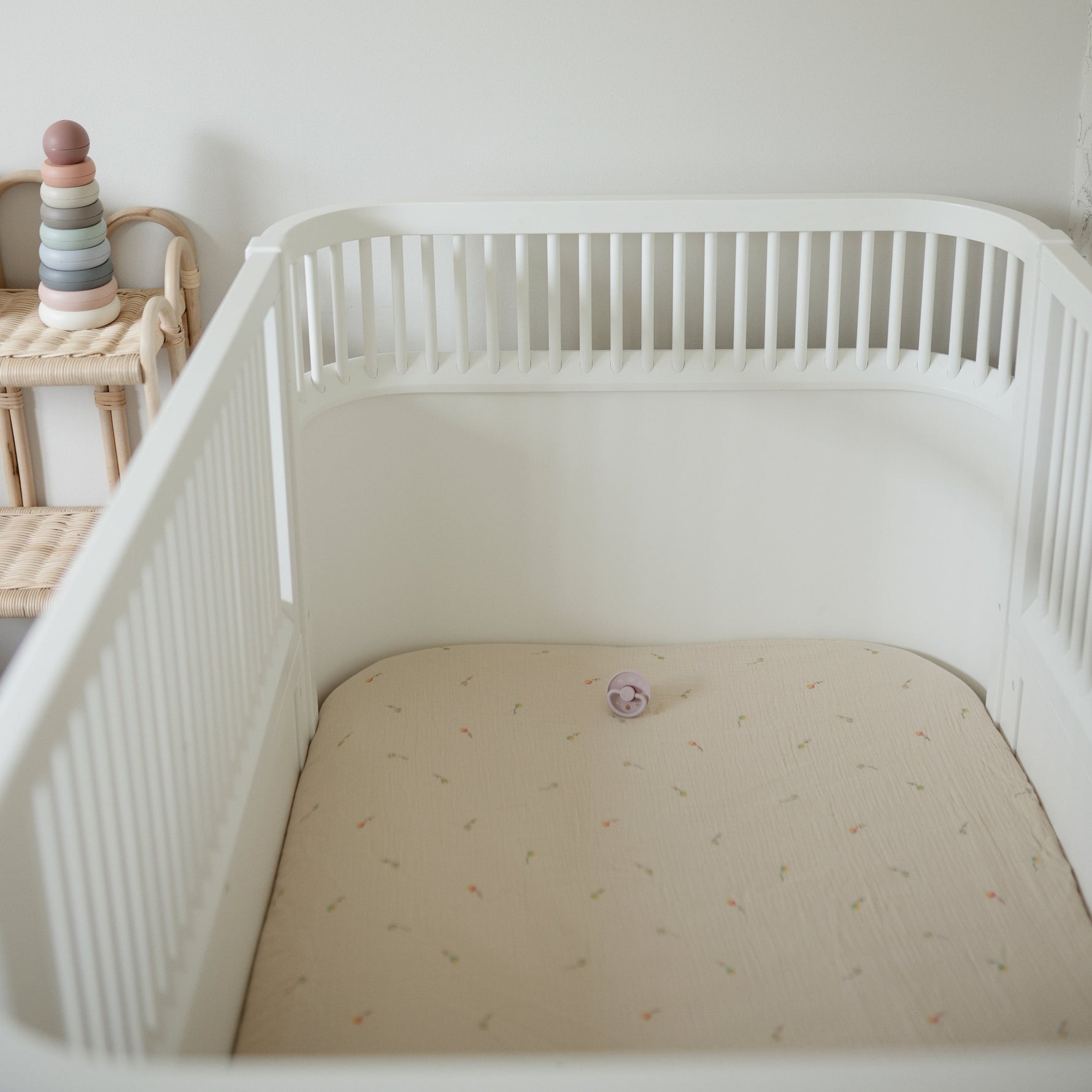 Extra Soft Muslin Crib Sheet by Mushie