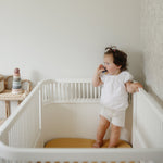 Extra Soft Muslin Crib Sheet by Mushie