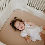 Extra Soft Muslin Crib Sheet by Mushie