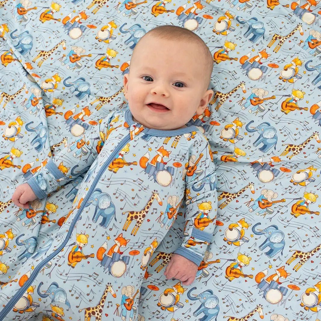 Critter Concert  Footie - Baby & Toddler Clothing, Child, Bedtime, Linens, Toddler | Everetts Place