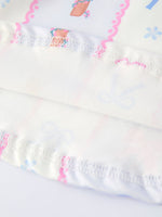 Rylee Faith Designs Cross Print Christening Girls Dress - 