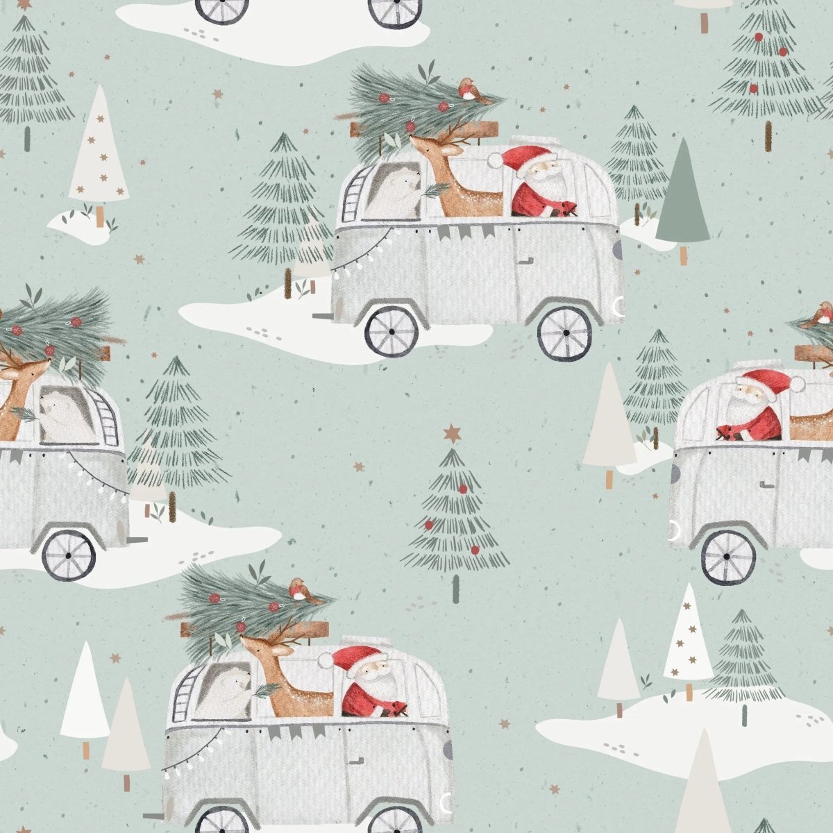 Little Joy Co. Cruisin to Christmas Bamboo Zippy Romper Festive Holiday - Everetts Place Boutique - 