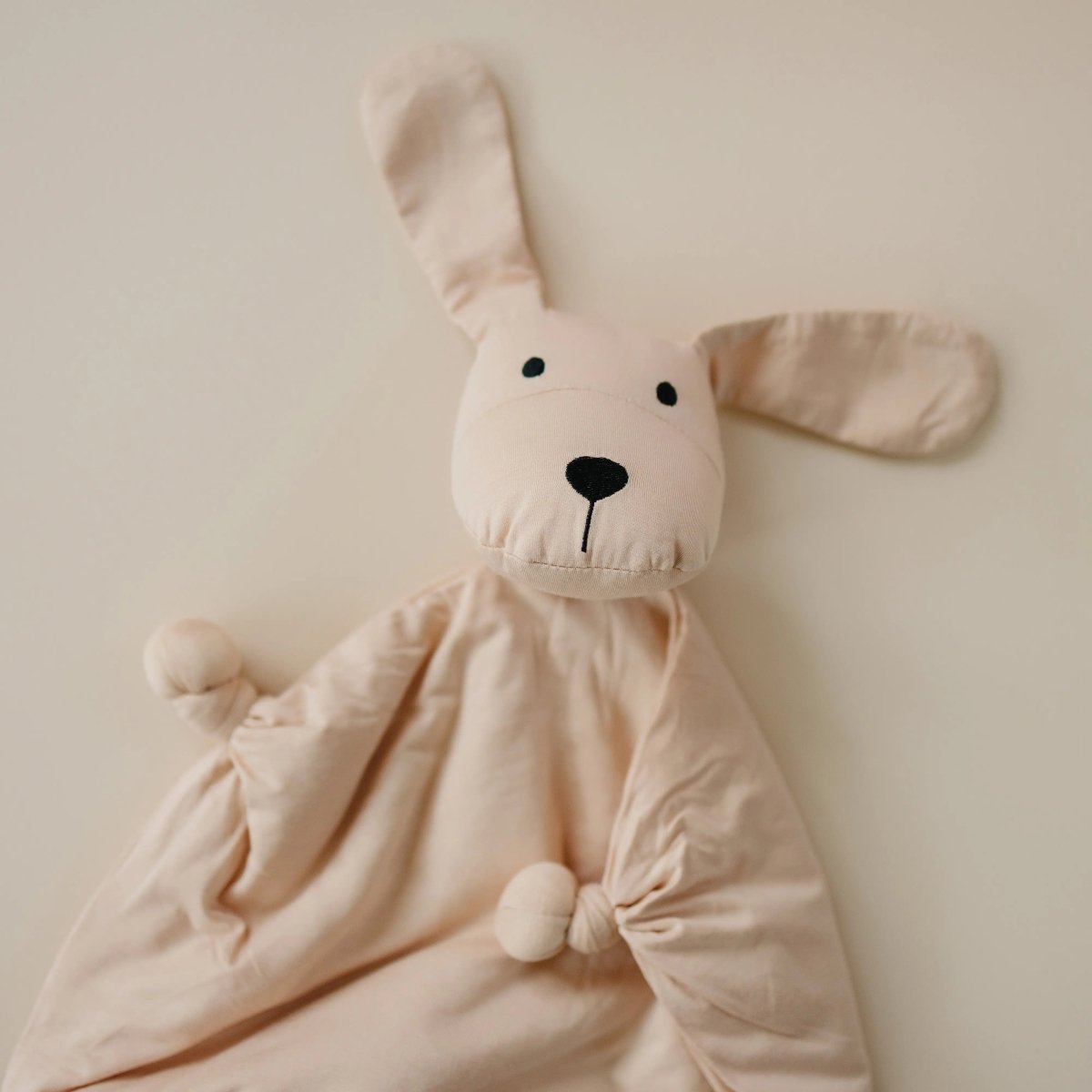 Little Joy Co. Cuddle Pup Bamboo Puppy Lovey Butterscotch Mint Olive - 