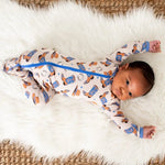 Cuddle Up Cowboy Footie - Baby & Toddler Clothing, Sleeve, Textile, Child, Overall | Everetts Place