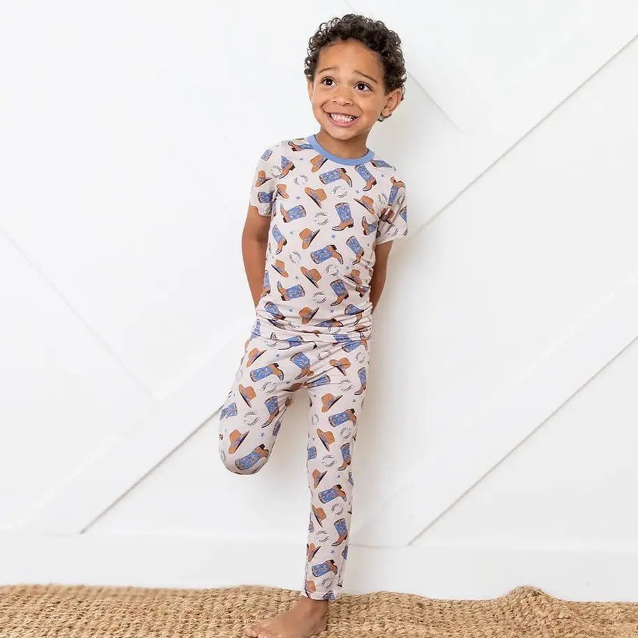 Bestaroo Cuddle Up Cowboy S/S Pajama - 