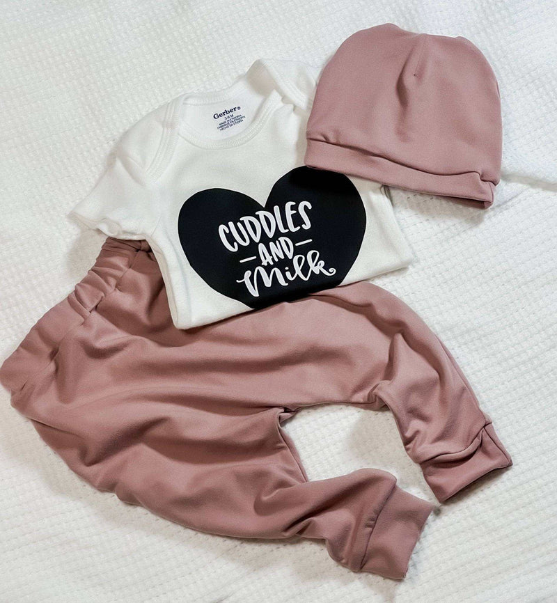 Cuddles and Milk Outfit - Everetts Place: Online Boutique - Baby Clothing