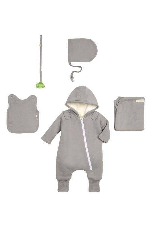 Cuddly Jumpsuit and Bib - Everetts Place: Online Boutique - Outerwear