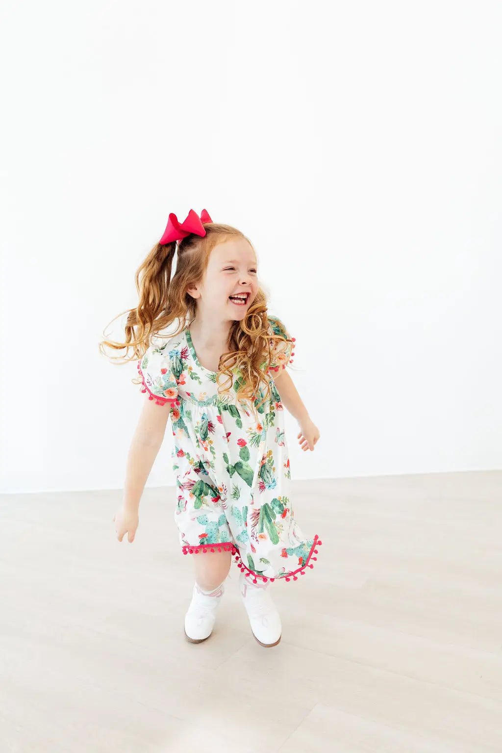 Mila & Rose ® Cute Cactus Pom Pom Dress - 
