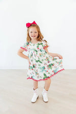 Mila & Rose ® Cute Cactus Pom Pom Dress - 